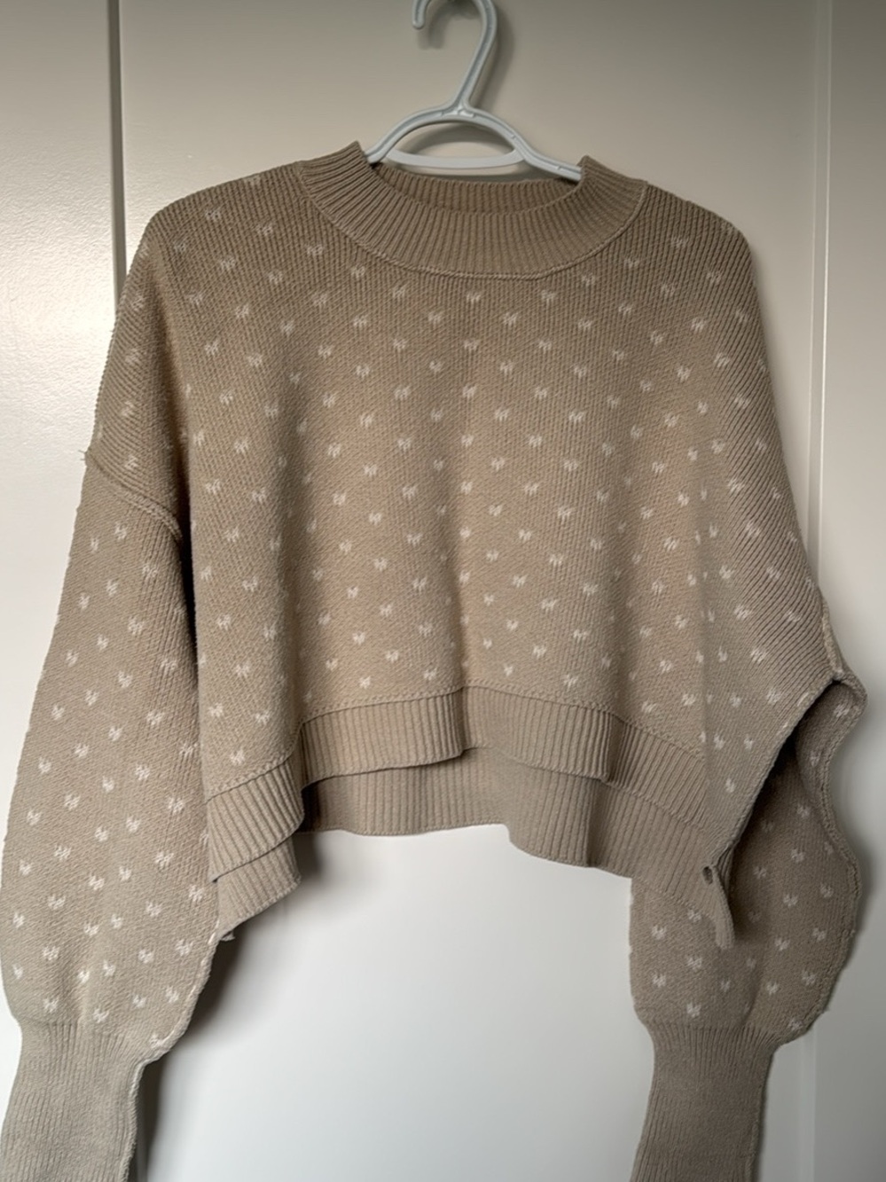 Free People Easy Street Cropped Sweater